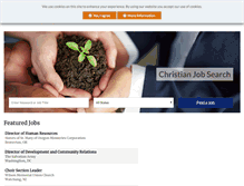 Tablet Screenshot of ministryemployment.com